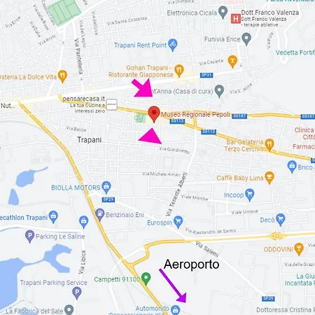 Lejlighed 2bedrooms Balcony Parking Trapani